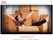 Tablet Screenshot of moversmexico.com